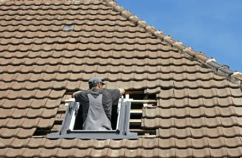 Pose de velux à Pierric